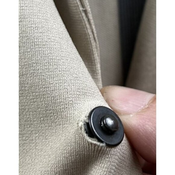 Ministry of Supply Aviator Jacket Mens Large Performance Travel Blazer Beige - Picture 12 of 12